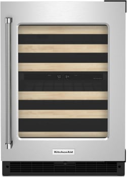 KitchenAid Wine Cellar (KUWR214KSB) - Stainless Steel KitchenAid Wine Cellar (KUWR214KSB) - Stainless Steel