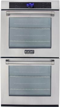 Kucht Professional KWO620 - 30 Inch Double Convection Electric Wall Oven in Front View