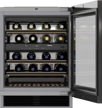 Miele KWT6322UG - 24" Built-in Undercounter Wine Storage with 34-Bottle Capacity