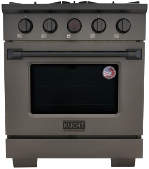 Kucht Professional Gemstone™ KXD30TT - 30 Inch Freestanding Dual Fuel Range