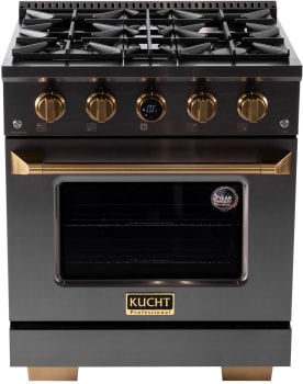 Kucht Professional Gemstone™ KXD30 - 30 Inch Freestanding Dual Fuel Range
