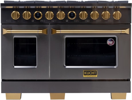 Kucht Professional Gemstone™ KXD48 - 48 Inch Freestanding Dual Fuel Range