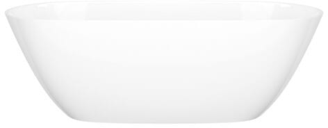 Rohl LUSSARI™ LU2NSWNO - 29 Inch Freestanding Soaking Bathtub with Drain Hole Center and No Overflow Hole