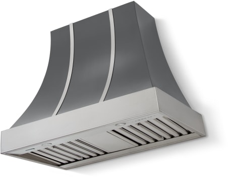 La Cornue CornuFé Cascade Étoilé Colors CH3630CACGRHSC - 36 Inch Wall Mount Range Hood