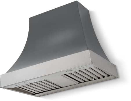 La Cornue CornuFé Cascade Étoilé Colors CH3630CACGRHSCNB - 36 Inch Wall Mount Range Hood
