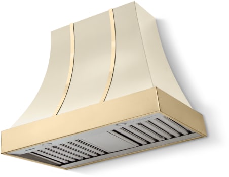 La Cornue CornuFé Cascade Étoilé Colors CH3630CACMDPB - 36 Inch Wall Mount Range Hood