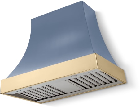 La Cornue CornuFé Cascade CH3630CACPRBPBNB - 36 Inch Wall Mount Range Hood