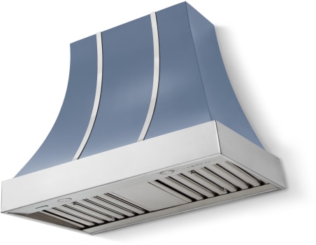 La Cornue CornuFé Cascade CH3630CACPRBPC - 36 Inch Wall Mount Range Hood