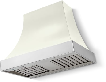 La Cornue CH3630CACPWHPCNB - 36 Inch Wall Mount Range Hood