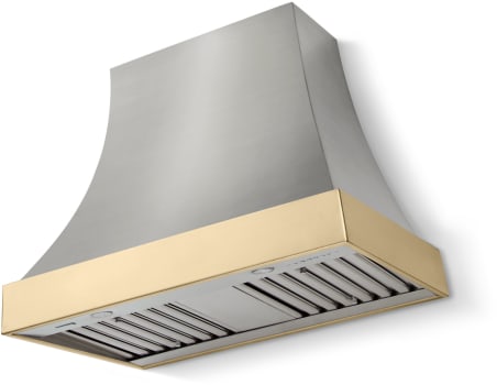 La Cornue CornuFé Cascade CH3630CACSSPBNB - 36 Inch Wall Mount Range Hood