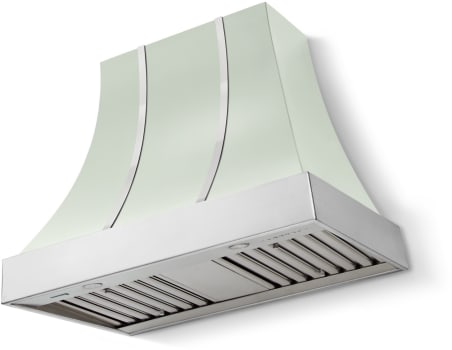 La Cornue CornuFé Cascade Suzanne Kasler Couleur Collection CH3630CACTAPPC - 36 Inch Wall Mount Range Hood