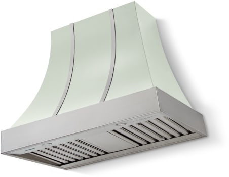La Cornue CornuFé Cascade Suzanne Kasler Couleur Collection CH3630CACTAPSC - 36 Inch Wall Mount Range Hood