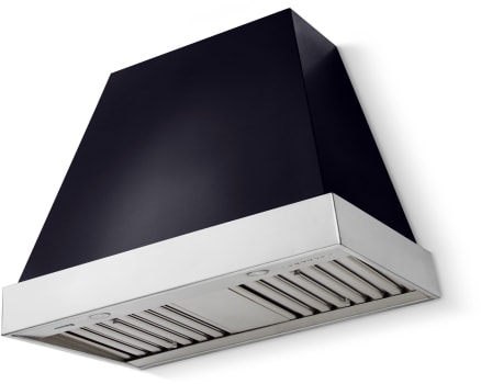 La Cornue CornuFé Euclid CH3630EUCBLKPC - 36 Inch Wall Mount Range Hood