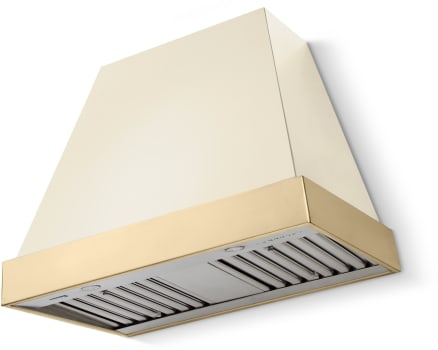 La Cornue CornuFé Euclid Étoilé Colors CH3630EUCMDPB - 36 Inch Wall Mount Range Hood