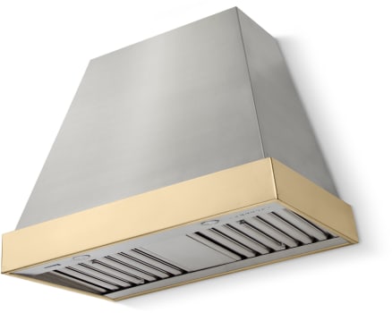 La Cornue CornuFé Euclid CH3630EUCSSPB - 36 Inch Wall Mount Range Hood