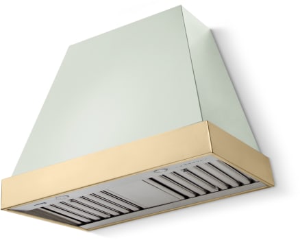 La Cornue CornuFé Euclid Suzanne Kasler Couleur Collection CH3630EUCTAPPB - 36 Inch Wall Mount Range Hood
