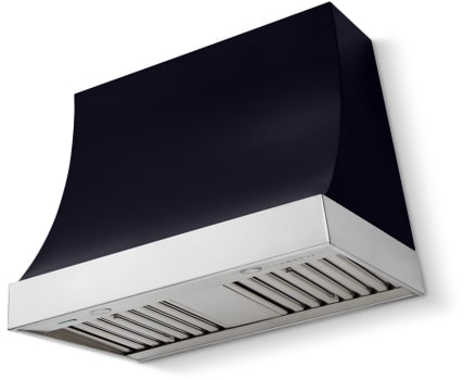 La Cornue CornuFé Marquee CH3630MRQBLKPC - 36 Inch Wall Mount Range Hood