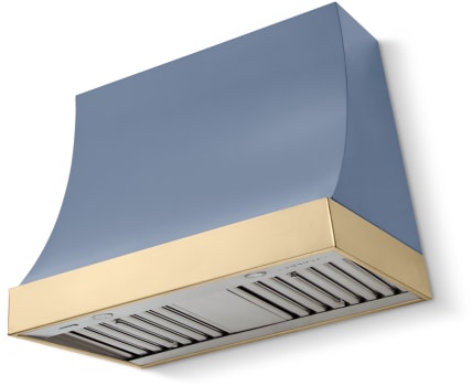 La Cornue CornuFé Marquee CH3630MRQPRBPB - 36 Inch Wall Mount Range Hood