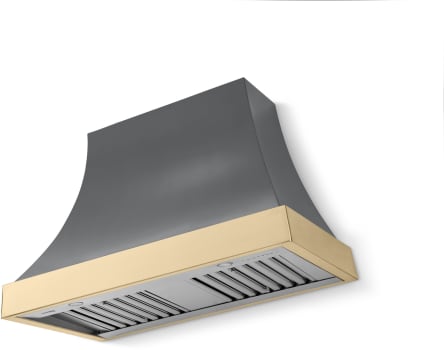 La Cornue CornuFé Cascade Étoilé Colors CH4430CACGRHPBNB - 44 Inch Wall Mount Range Hood