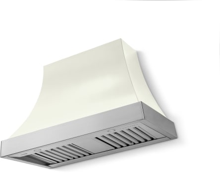 La Cornue CornuFé Cascade CH4430CACPWHSCNB - 44 Inch Wall Mount Range Hood