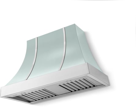 La Cornue CornuFé Cascade Suzanne Kasler Couleur Collection CH4430CACROQPC - 44 Inch Wall Mount Range Hood