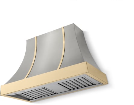 La Cornue CornuFé Cascade CH4430CACSSPB - 44 Inch Wall Mount Range Hood