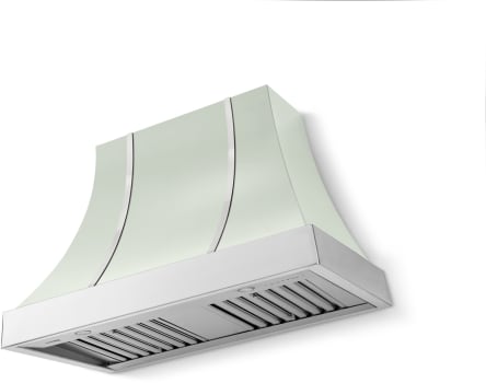 La Cornue CornuFé Cascade Suzanne Kasler Couleur Collection CH4430CACTAPPC - 44 Inch Wall Mount Range Hood