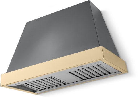 La Cornue CornuFé Euclid Étoilé Colors CH4430EUCGRHPB - 44 Inch Wall Mount Range Hood