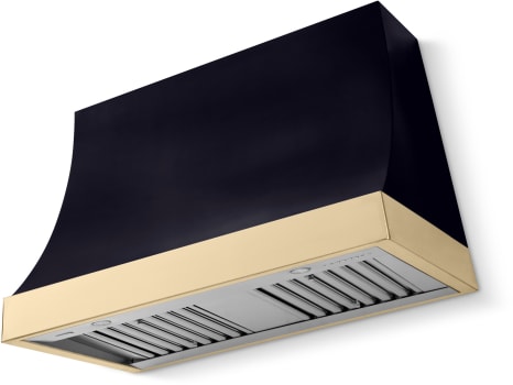 La Cornue CornuFé Marquee CH4430MRQMBLPB - 44 Inch Wall Mount Range Hood