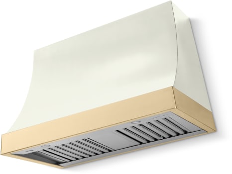 La Cornue CornuFé Marquee CH4430MRQPWHPB - 44 Inch Wall Mount Range Hood