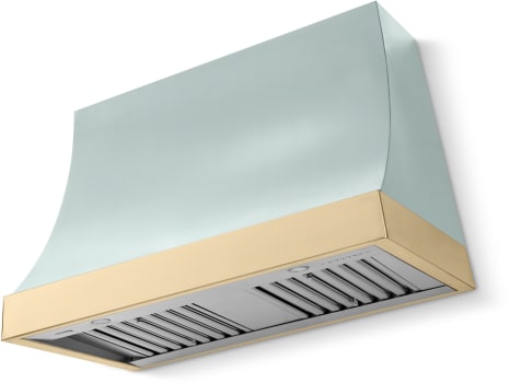 La Cornue CornuFé Marquee Suzanne Kasler Couleur Collection CH4430MRQROQPB - 44 Inch Wall Mount Range Hood