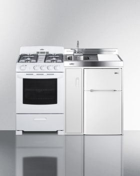 Summit ACK54GASW - 54 Inch All-In-One Kitchenette