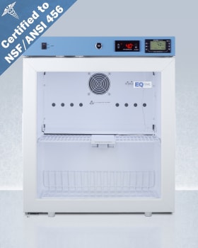 EQTemp ACR22GNSF456LHD - EQTemp Healthcare 19 Inch Freestanding Compact Refrigerator NSF/ANSI 456 Certified