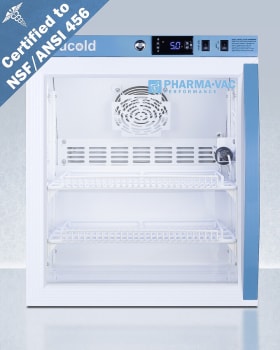 AccuCold Performance Series ARG2PV456LHD - Pharma-Vac Performance Series 19 Inch Compact Vaccine Refrigerator NSF/ANSI 456 Certified
