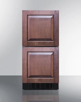 Summit ASDR1524PNR - 15 Inch Built In 2-Drawer Refrigerator
