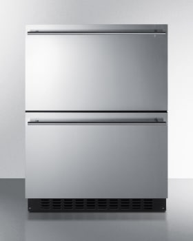 Summit ASDR2414 - 24 Inch Built In 2-Drawer Refrigerator