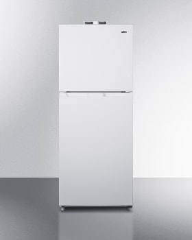 Summit BKRF1088WLHD - 24 Inch Freestanding Top Freezer Refrigerator