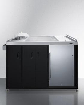 Summit CARTOS54LS - 58 Inch Portable Outdoor Kitchenette