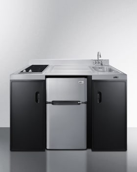 Summit CK55ADASINKR - 54 Inch All-In-One Kitchenette
