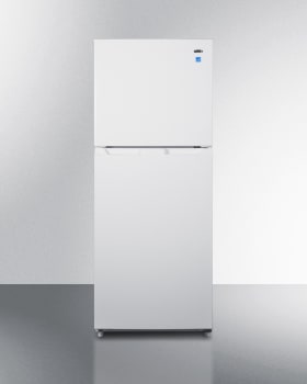 Summit FF1088W - 24 Inch Freestanding Top Freezer Refrigerator