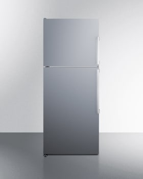 Summit FF1513SSLHD - 28 Inch Counter-Depth Top Freezer Refrigerator