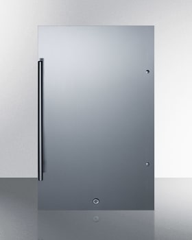 FF Summit FF195 19 Inch Built-In All Refrigerator with 3.13 Cu. Ft