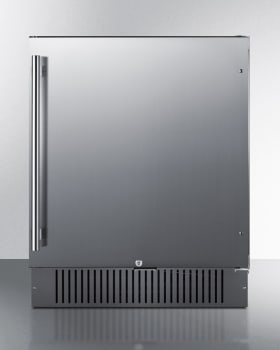 Summit FF27BSS - 27 Inch Built-In Undercounter Refrigerator