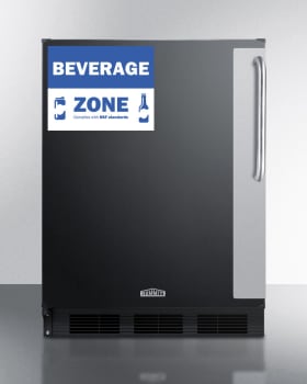 Summit Commercial Series FF6BK7BZADALHD - 24 Inch Compact Refrigerator