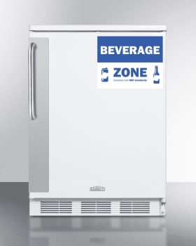 Summit Commercial Series FF6W7BZ - 24 Inch Freestanding All-Refrigerator