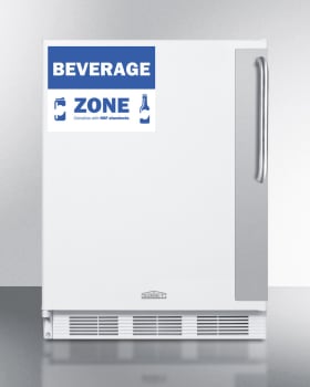 Summit Commercial Series FF6W7BZLHDADA - 24 Inch Freestanding All-Refrigerator
