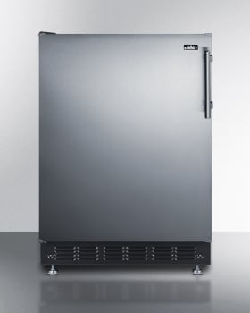 Summit FF708BLSSRSLHD - 24 Inch Freestanding All-Refrigerator