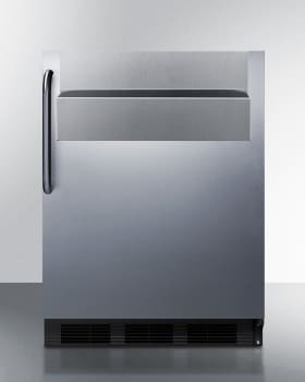 Summit FF7BKSSTBSR - 24 Inch Commercial Undercounter Refrigerator Front View