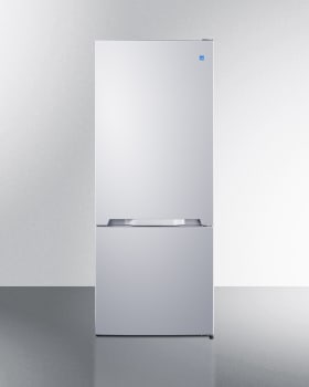 Summit FFBF151W - 24 Inch Freestanding Bottom Freezer Refrigerator