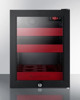 Summit LX114LR - BeautiFridge™ 14 Inch Compact Cosmetics Refrigerator